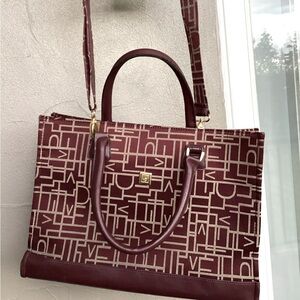 Diane Von Furstenberg DVF Logo Laptop Bag